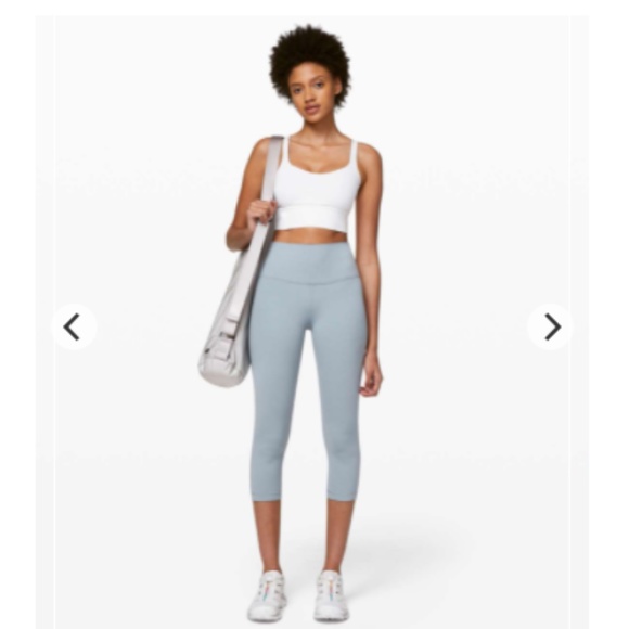 lululemon athletica Pants - Lululemon Align Crop Size 12 Chambray